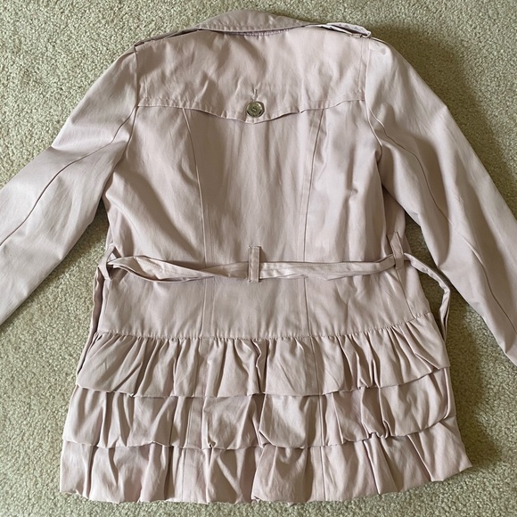 Express Ruffle peplum coat - Picture 2 of 6